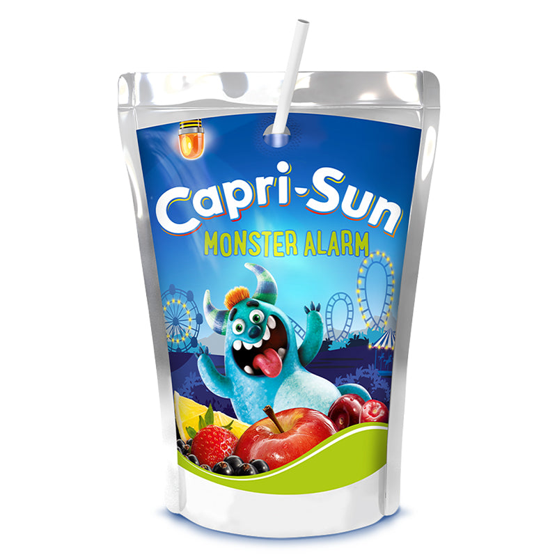 Capri-Sun Monstre 20 cl Pack de 40 – Boisson aux Fruits