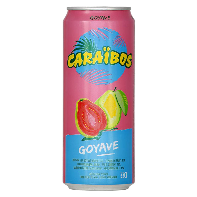 Caraibos Goyave 33 cl Pack de 24 – Boisson aux Fruits
