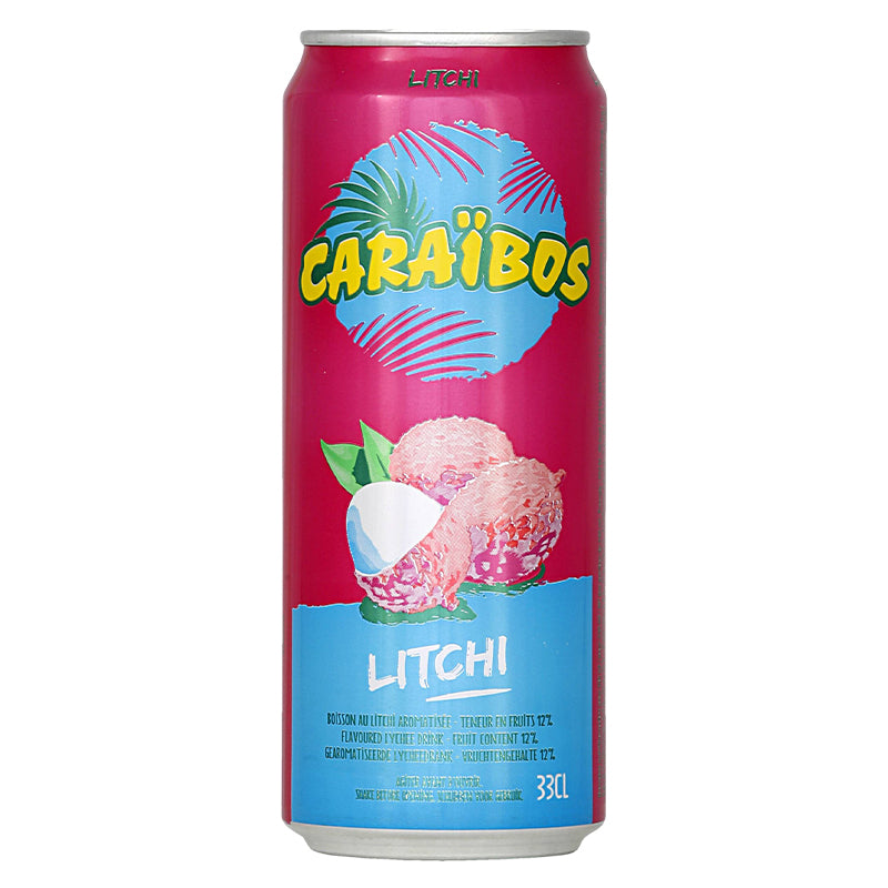 Caraibos Litchi 33 cl Pack de 24 – Boisson aux Fruits