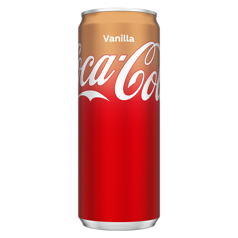 Coca Cola Vanille 33 cl Pack de 24 – Boisson Rafraîchissante