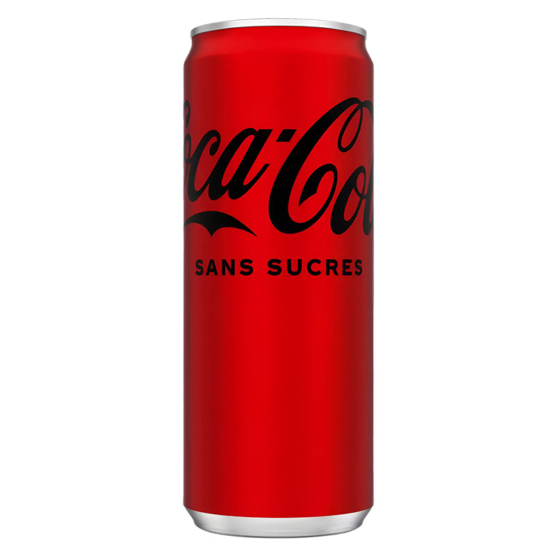 Coca Cola Zero 33 cl Pack de 24 – Boisson Rafraîchissante