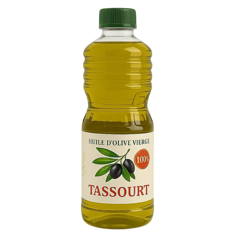 Huile d’Olive Tassourt 50 cl – Huile d’Olive Naturelle