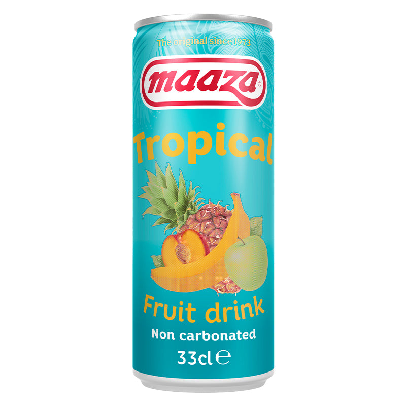 Maaza Tropical 33 cl Pack de 24 – Boisson aux Fruits