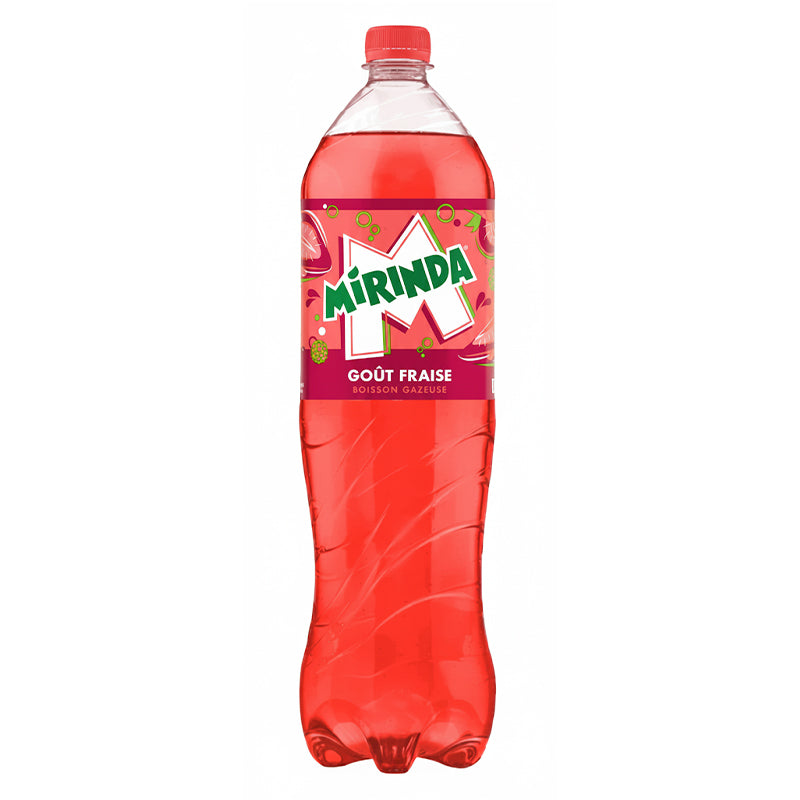 Mirinda Fraise 1,5 L Pack de 6 – Boisson Rafraîchissante