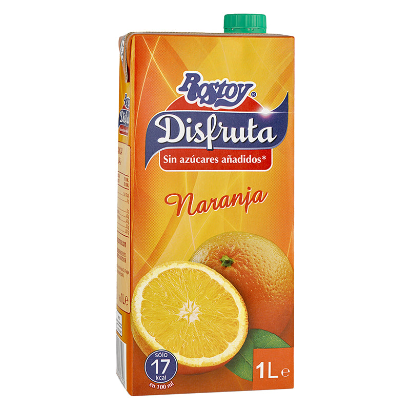 Nectar Rostoy Disfruta Orange 1 L Pack de 12 – Boisson aux Fruits
