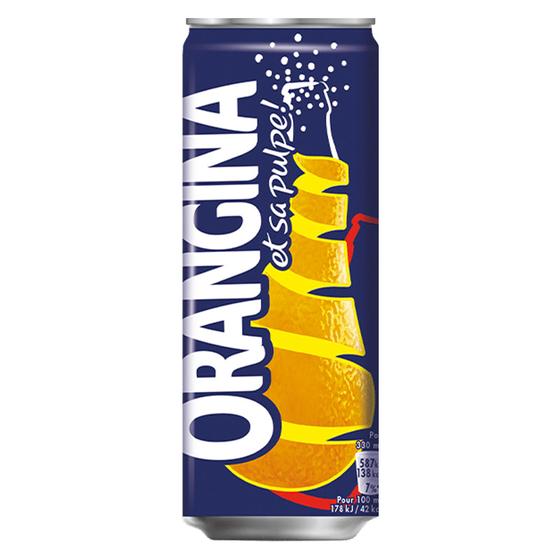 Orangina 33 cl Pack de 8 – Boisson Rafraîchissante