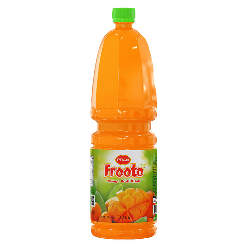Pran Frooto Mangue Boisson Sucrée 1,5 L Pack de 6 – Boisson Sucrée