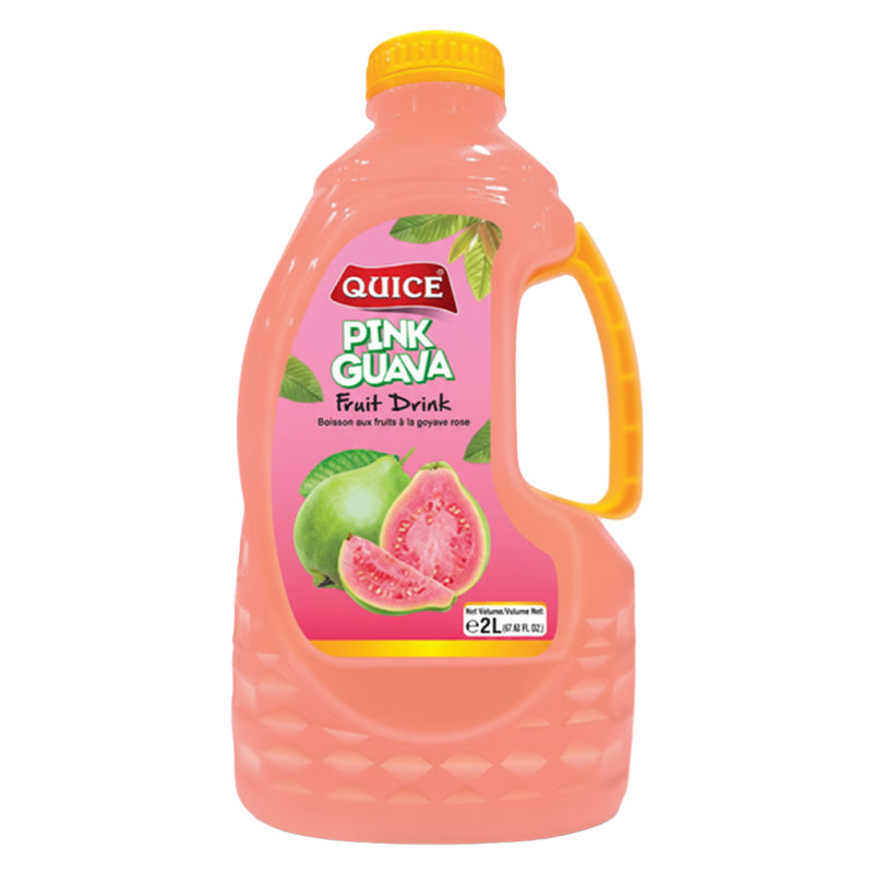 Quice Pink Guava Jus 2 L Pack de 6 – Boisson aux Fruits