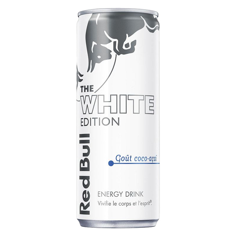 Red Bull White Coco Edition 25 cl Pack de 24 – Boisson Énergisante