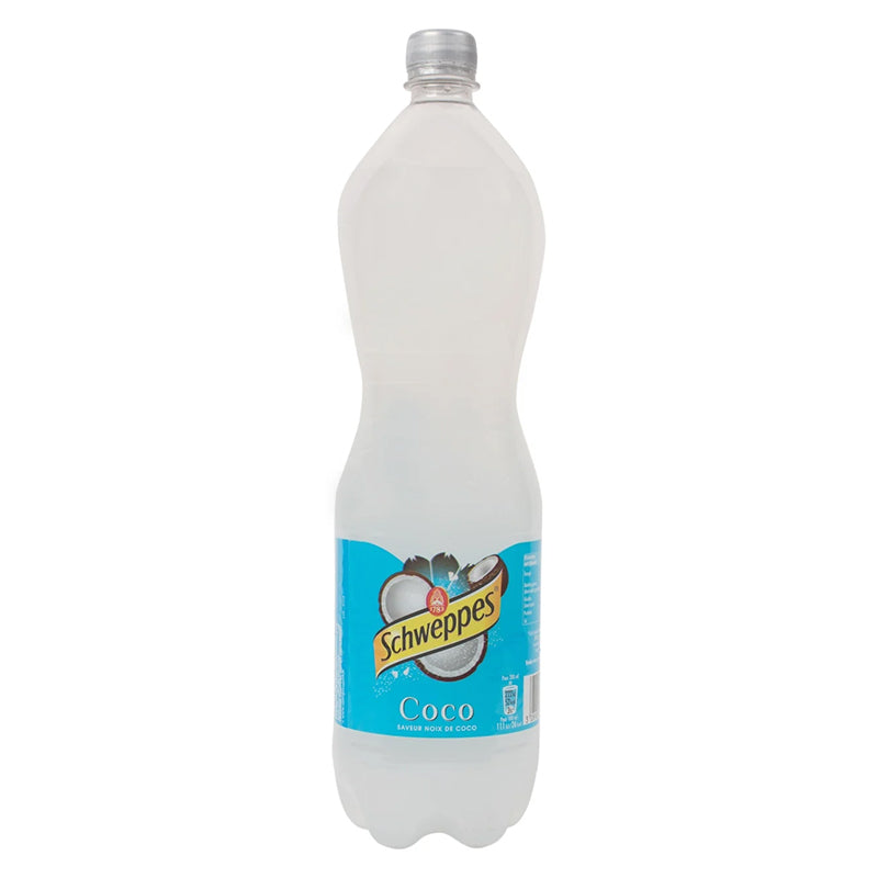 Schweppes Coco 1,5 L Pack de 6 – Boisson Rafraîchissante