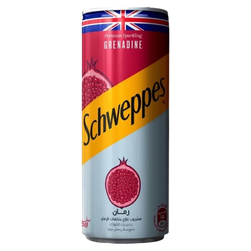 Schweppes Grenadine 33 cl Pack de 24 – Boisson Rafraîchissante