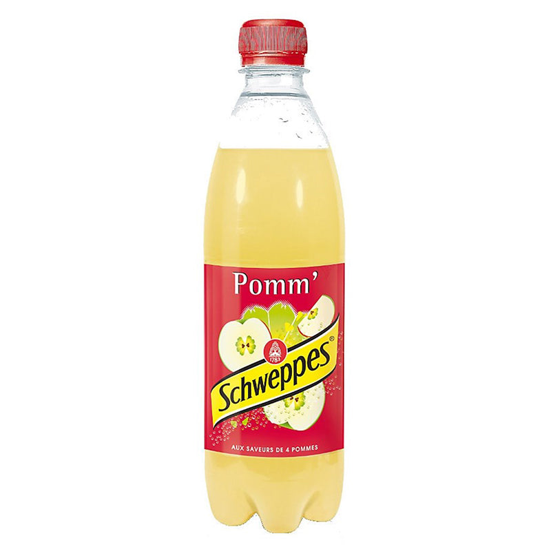 Schweppes Pomme 50 cl Pack de 12 – Boisson Rafraîchissante