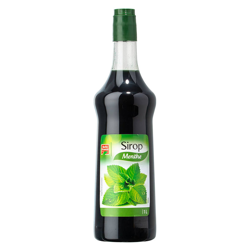 Sirop Menthe Vert 1 L PET – Belle France