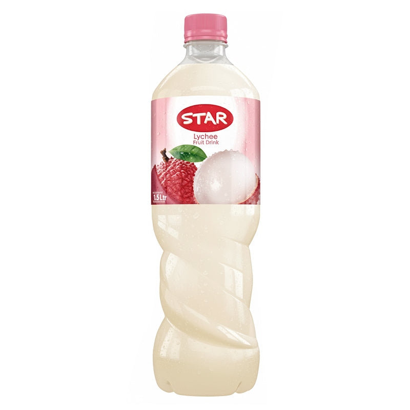 Star Litchi 1,5 L Pack de 6 – Boisson aux Fruits