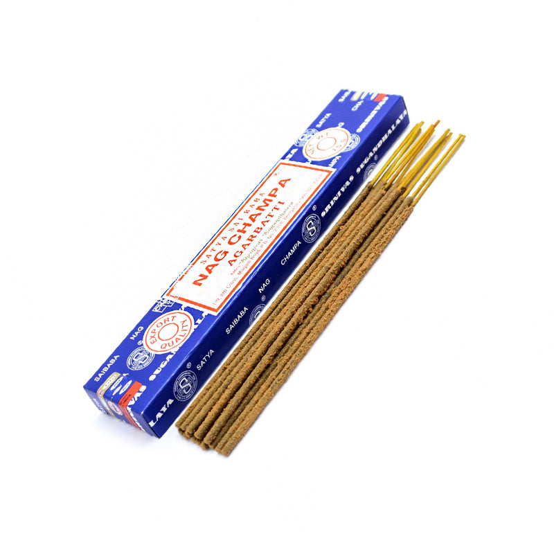 Cycle Nag Champa Encens 1dz 15g Sai Baba – Encens Naturel