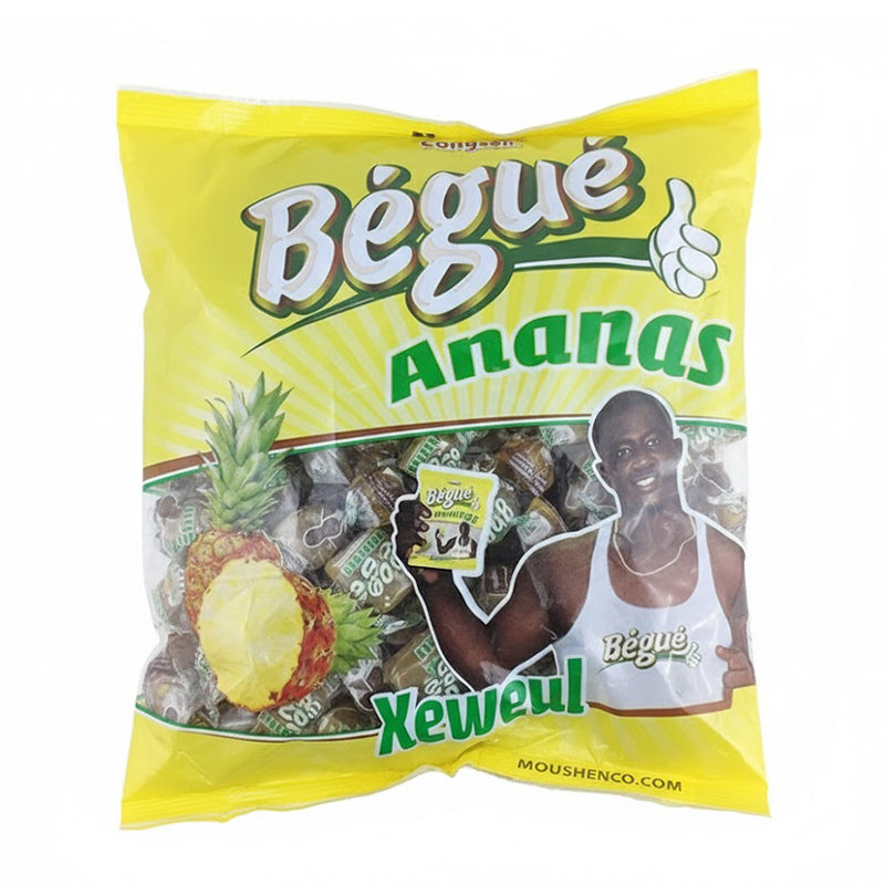 Bégué Ananas 500g x 12 – Fruits Séchés