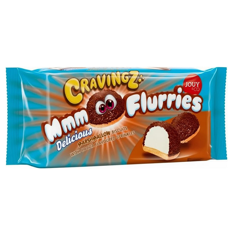 Jouy and Co Flurries Chocolat 120g x 21 – Gâteaux Individuels