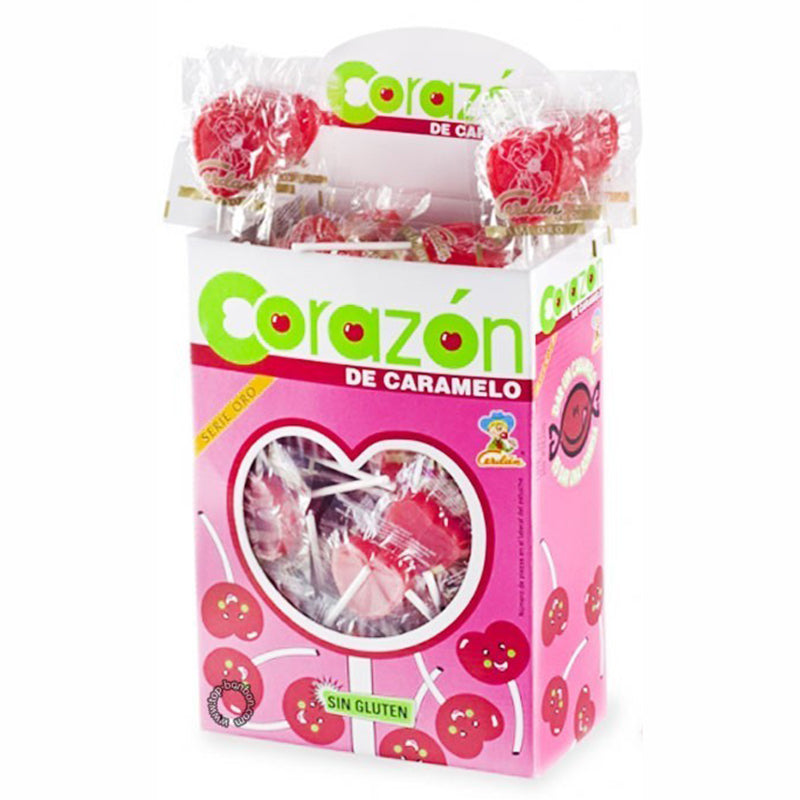 Sucette Petit Coeur 200pcs Rouge – Bonbons