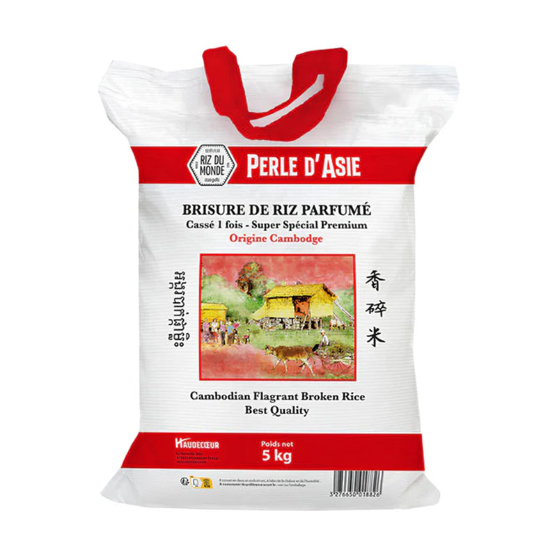 Riz Cassé 1 Fois Cambodge 5kg x 5 Perle Asie Promo – Riz & Céréales
