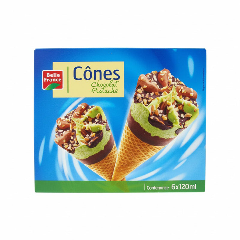 Cone Choco Pistache BF – Pack de 6 x 120ml Dessert