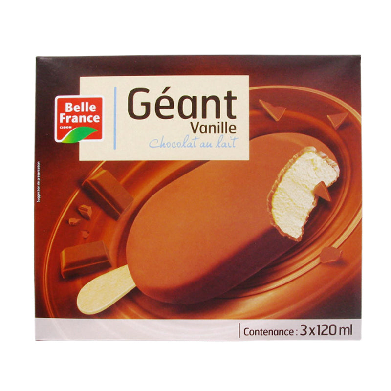 Géant Vanille Choco Lait 12 x 3 BF – Dessert