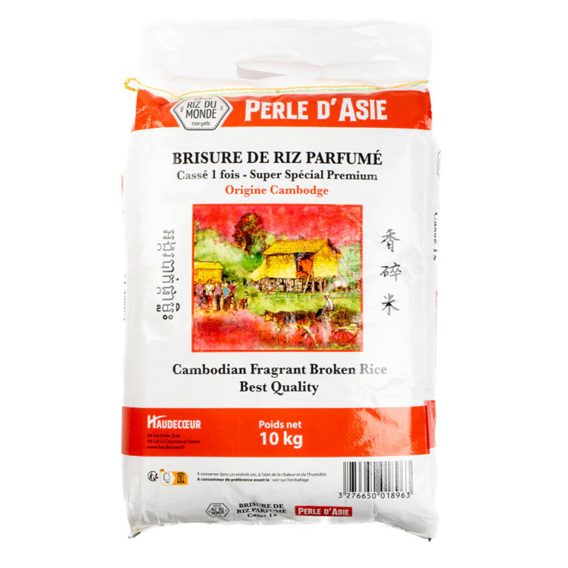 Broken Rice 1 Time Fragrant Cambodia 10kg Perle Asie – Quality Parboiled Rice