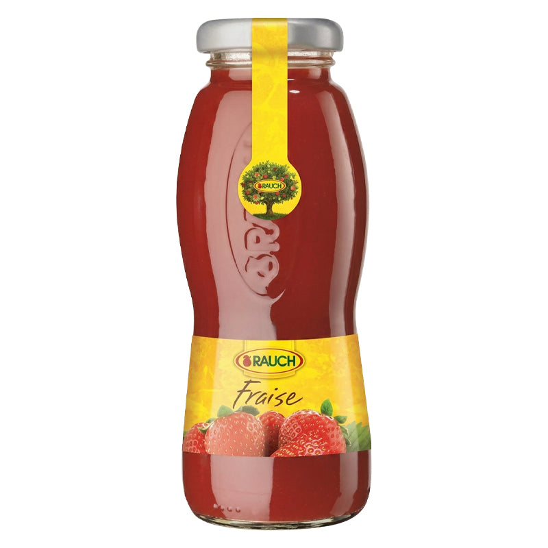 Rauch Jus Fraise – Pack de 24 x 20cl, Jus de Fruits
