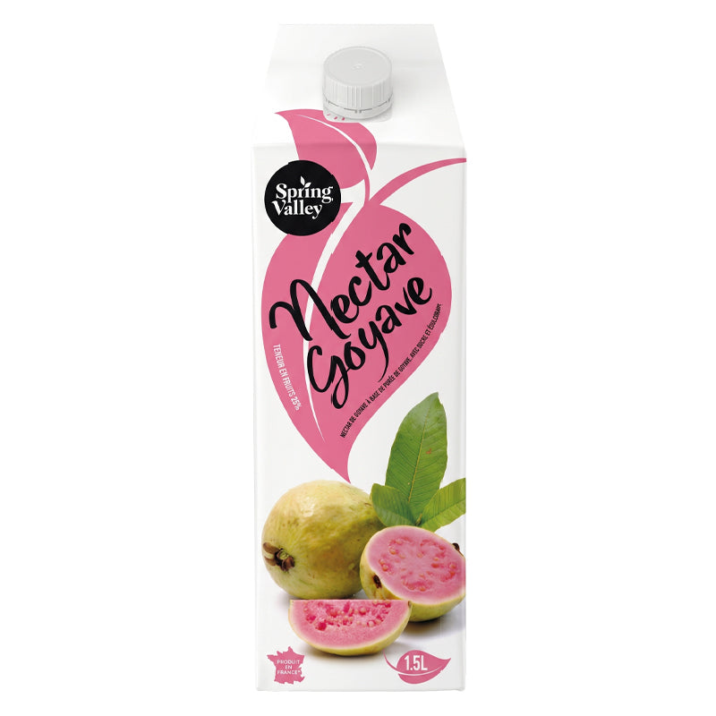 Spring Valley Guava Nectar – Pack of 6 x 1.5L, Fruit Nectar