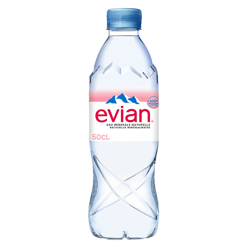 Evian – Pack de 30 x 50cl, Eau Minérale Naturelle