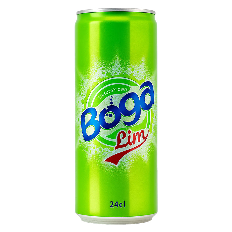 Boga Lim – Pack de 24 x 24cl, Boisson Gazeuse aux Agrumes