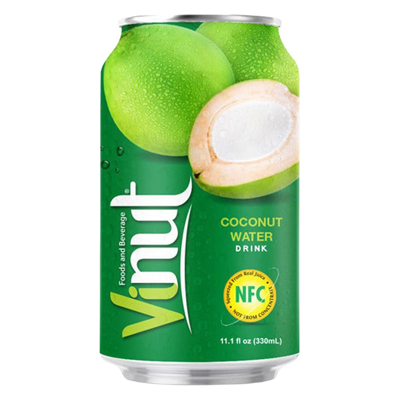 Vinut Coco Juice Drink – Pack de 24 x 33cl, Boisson aux Fruits, Promo