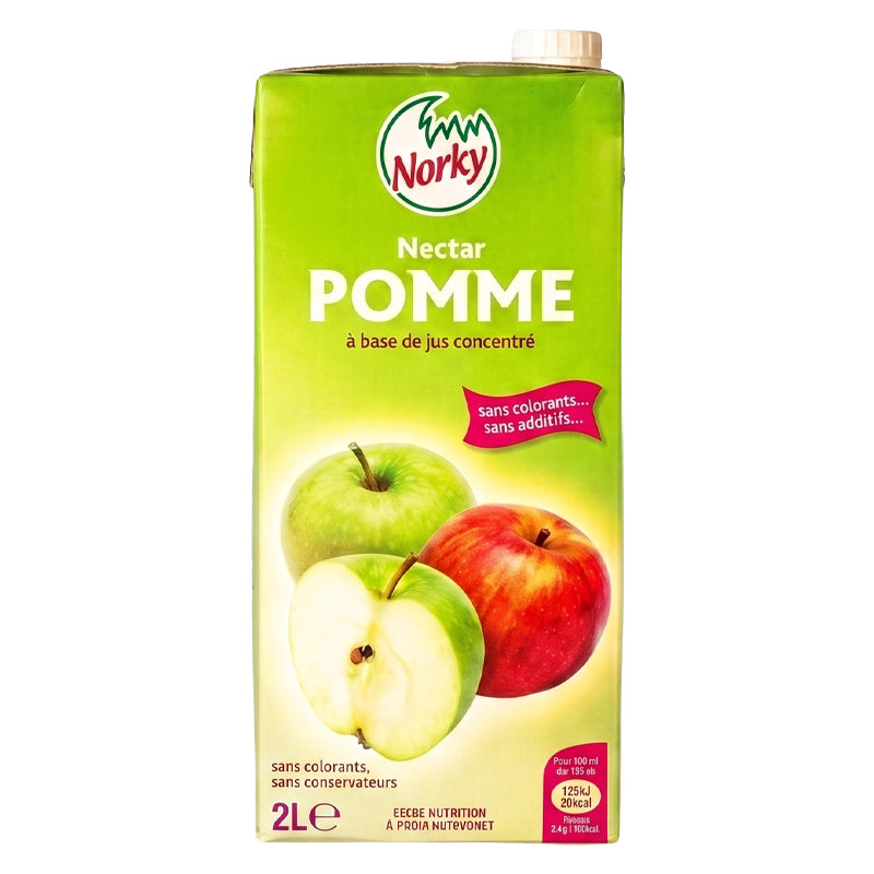 Norky Apple Juice – 6 x 2L Pack, Fruit Juice