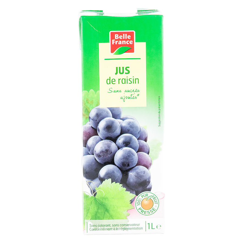 Jus Raisin – Pack de 8 x 1L BRIK BF, Jus de Fruits