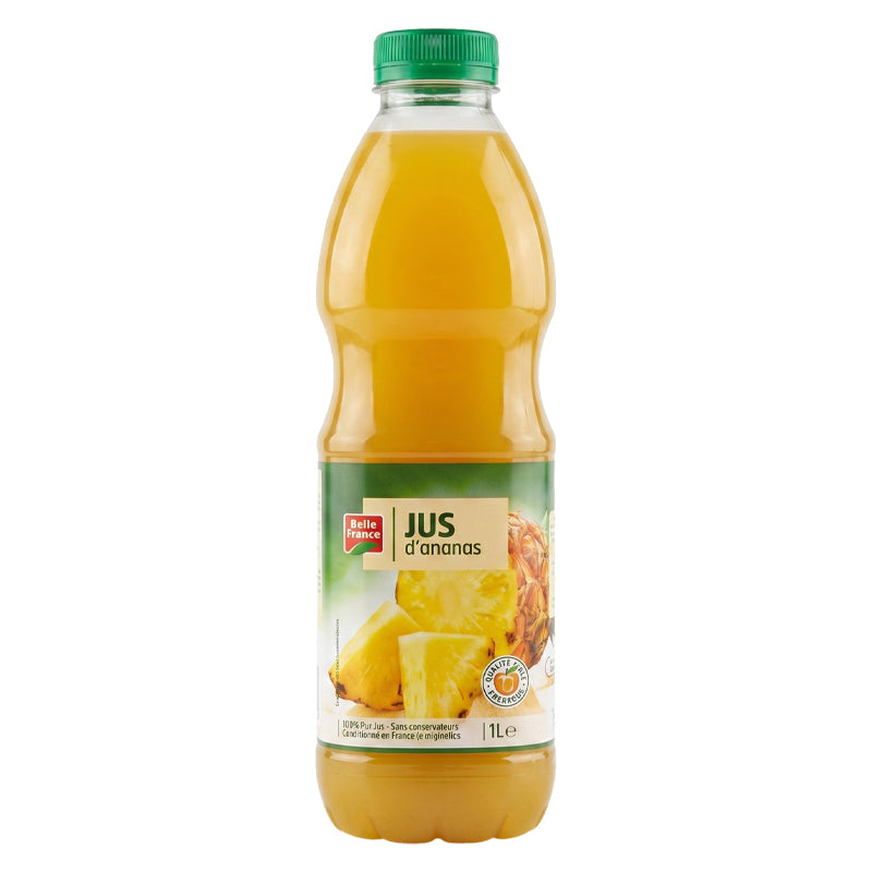 Pur Jus Ananas – Pack de 6 x 1L PET BF, Jus de Fruits