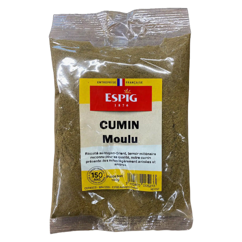 Epice d'Or Ground Cumin (Powder) 100g x 20 Pack – Premium Quality Bulk Cumin