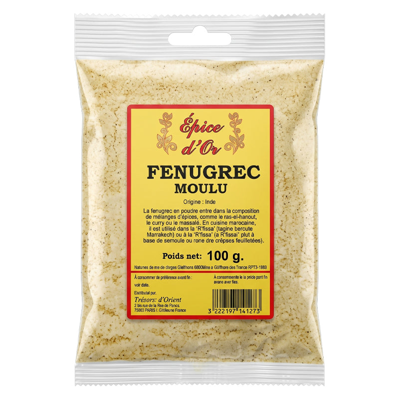 Fenugreek Powder 100g x 20 Pack – Premium Ground Fenugreek Spice