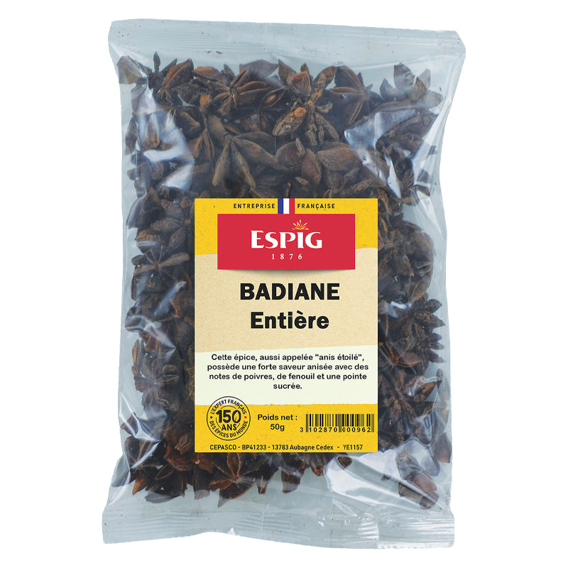 Whole Star Anise 50g x 20 Pack – Premium Whole Spices