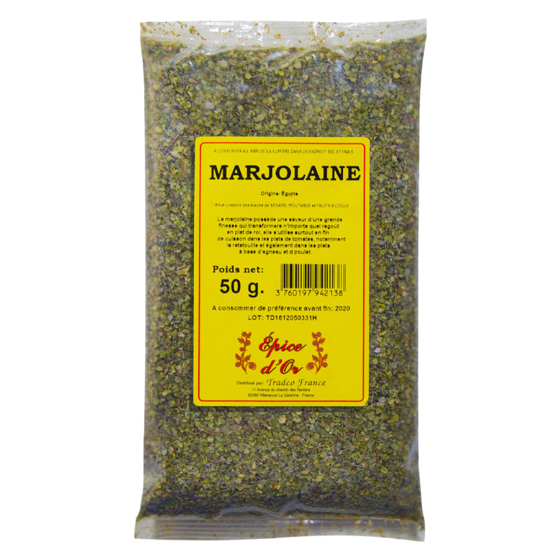 Whole Marjoram (Leaves) 50g x 10 Pack – Premium Quality Bulk Herb