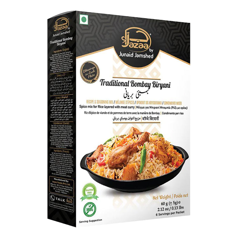 Jazaa Bombay Biryani 100g (Pack of 6) – Authentic Biryani Spice Blend