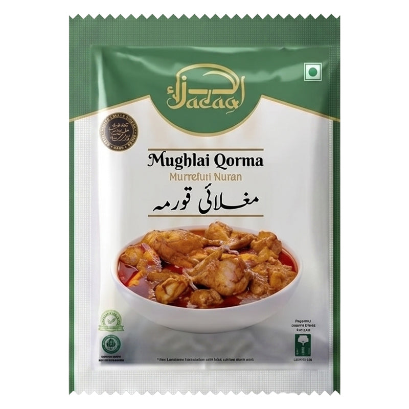 Jazaa Qurma 100g (Carton de 6) – Mélange d'Épices pour Curry Qorma Authentique