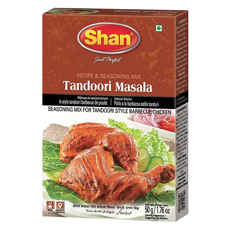 Shan Tandoori Chicken 100g x 6 Pack – Assaisonnement Authentique Poulet Tandoori