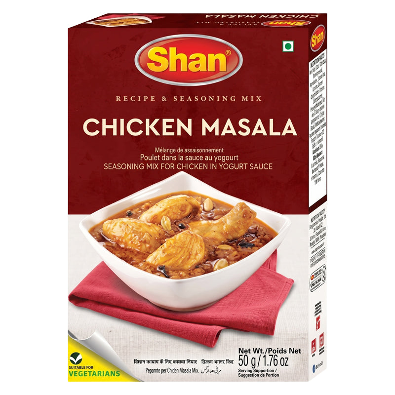 Shan Chicken Masala 100g x 6 Pack – Mélange d'Épices Traditionnel pour Poulet