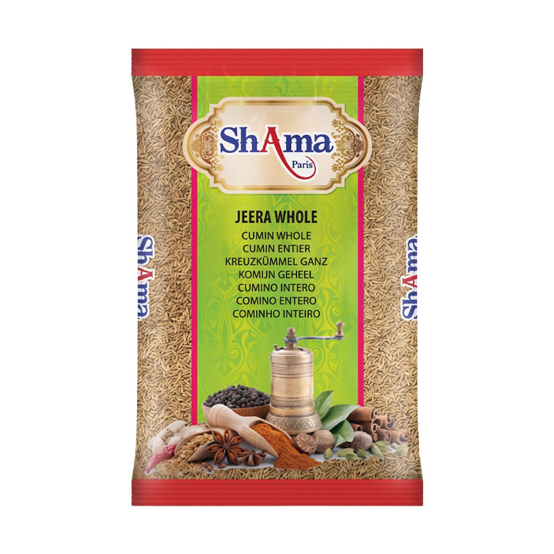 Shama Jeera Powder (Cumin Moulu) 100g x 20 Pack – Cumin en Poudre de Haute Qualité