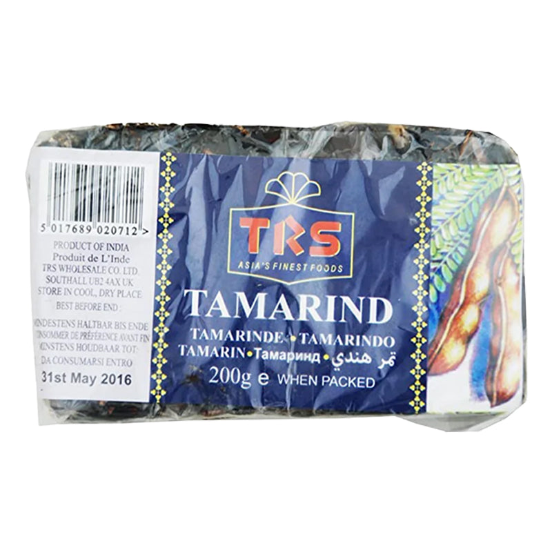 TRS Tamarin Thaï avec Noyaux 200g – Pulpe de Tamarin Authentique de Thaïlande