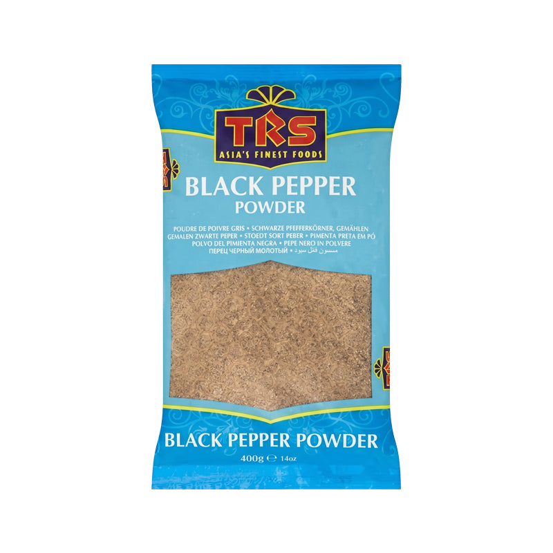 TRS Black Pepper Powder 400g – Premium Quality Ground Black Pepper Bulk