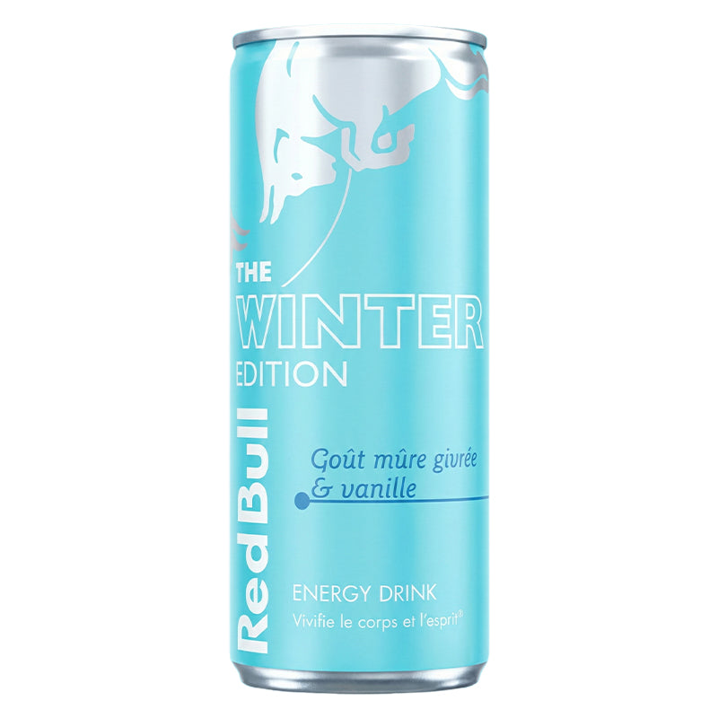 Red Bull Winter Edition Frosted Berry & Vanilla Energy Drink Pack of 24 x 25CL