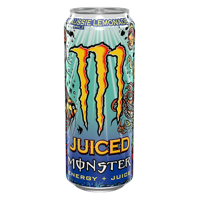 Monster Aussie Style Lemonade Energy Drink Pack de 24 x 50CL