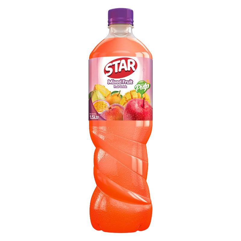 Star Mixed Fruit Juice Drink 6 x 1.5L Pack
