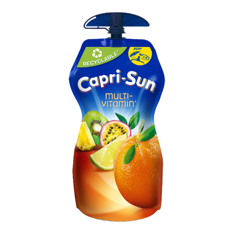 Gourde Capri Sun Multivitaminés 33cl x 15 – Boisson Multivitaminée aux Fruits en Carton Grossiste Boissons Enfants