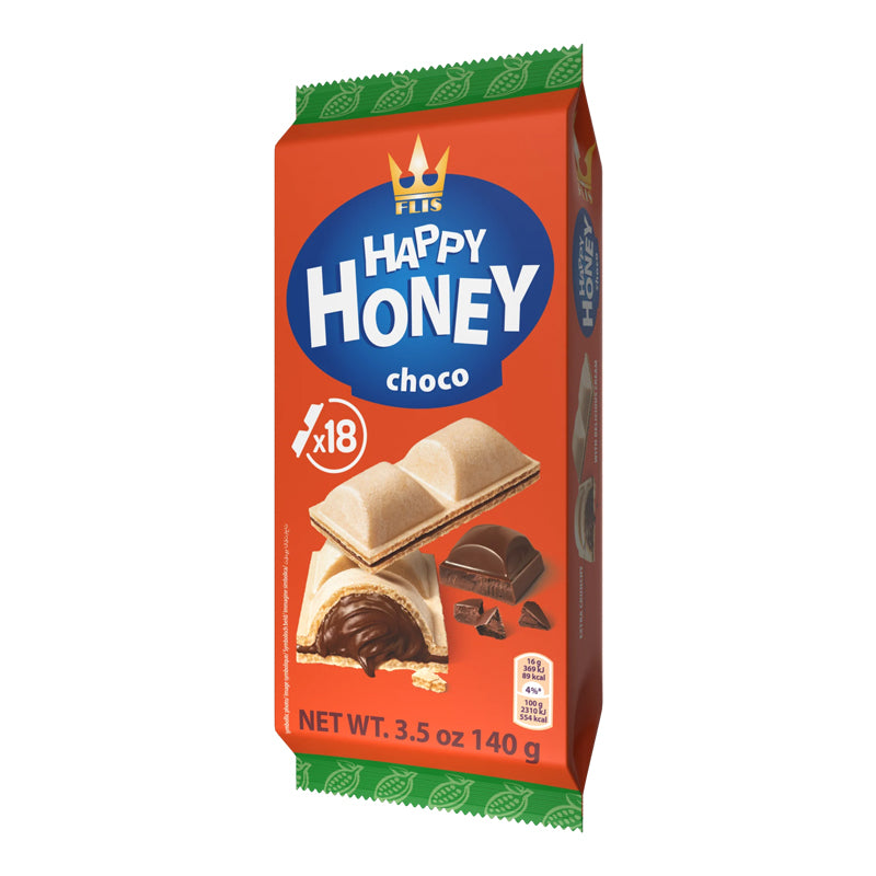 Happy Honey Choco carton 12 – Gâteaux au Miel et Chocolat en Carton Grossiste Pâtisserie